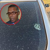 Disparan contra vehículo del dirigente Leonardo Antonio Suero