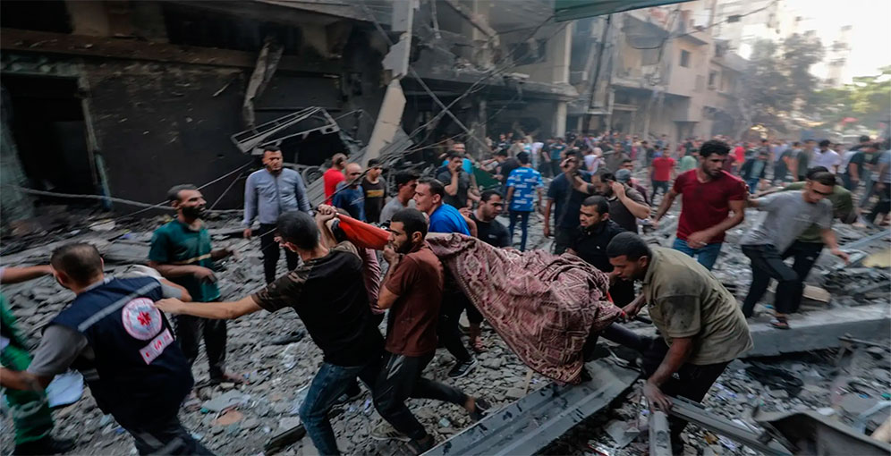Muertos en Gaza por ataques israelíes superan los 16,000 incluido más de 7,000 niños