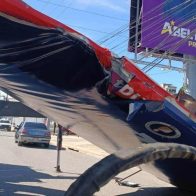PRM culpa al Ayuntamiento de Santiago por desplome de valla