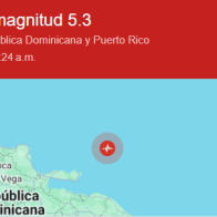 Terremoto de magnitud 5.3 se registró en Samaná durante la madrugada