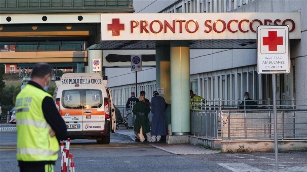 Caos en las urgencias de Italia