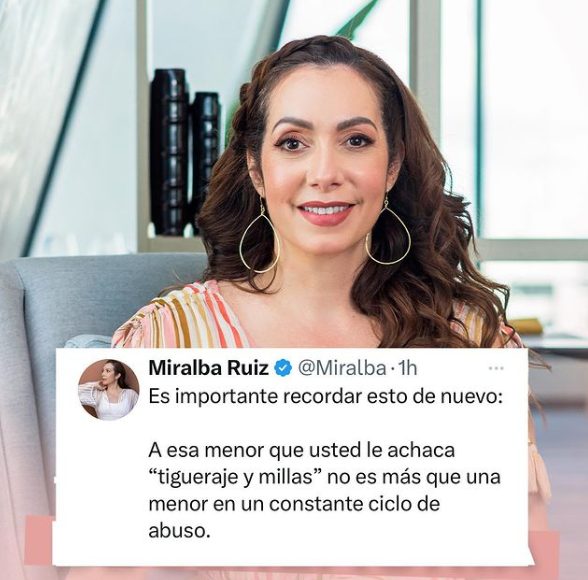 Miralba Ruiz: "los menores no consienten nunca, aunque digan que si"