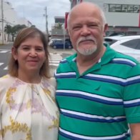 Ciudadanos viajan desde Orlando para conocer el edificio de Alofoke