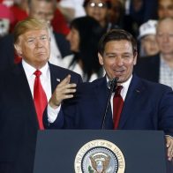 DeSantis y Trump