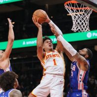 139-132 Los Hawks frenan en la prórroga a unos Sixers sin Embiid