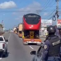 Trasladan a Santiago los primeros vagones del Monorriel