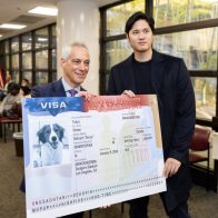 ¡Y tú seco! Shohei Ohtani logra conseguir visa a su mascota