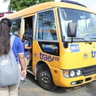 Trae ha transportado más de tres millones de estudiantes en un año