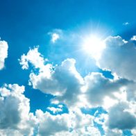 Clima soleado con chubascos aislados en algunas localidades