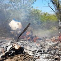 Una persona muerta y cinco heridos al caer un avión ambulancia en el norte de Colombia