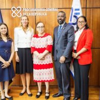 Procuradora Miriam Germán sostiene encuentro de trabajo con Embajadora de Alemania