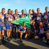 Cadetes de la PN ganan primer lugar en la 4ta. carrera "Volando Bajito" de la FARD