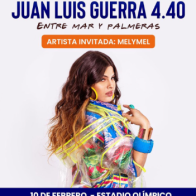 ¡Melymel confirmada como telonera del concierto de Juan Luis Guerra en RD!