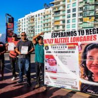 Protestan en puerto de Acapulco tras la desaparición de 3 adolescentes