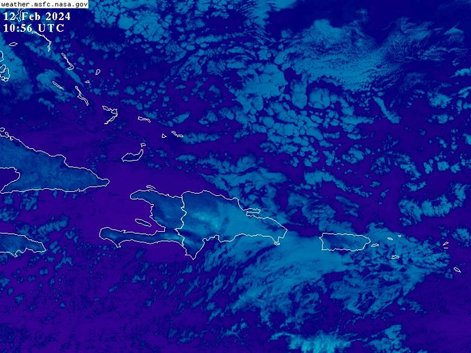 Pocas precipitaciones sobre el territorio nacional este lunes