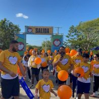 Más de mil personas participan en caminata del Voluntariado Jesús con los Niños “Héroes de corazón 2024” en Santiago