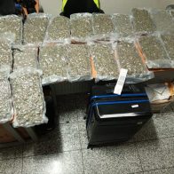 Decomisan 40 paquetes de marihuana en el AILA y detienen a una estadounidense