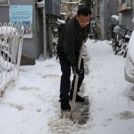 China activa medidas de prevención ante nevadas y frío en el centro del país