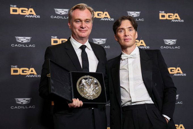 Christopher Nolan por "Oppenheimer" se corona como ganador de los premios del Sindicato de Directores