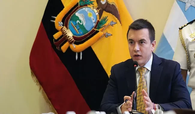 Noboa realiza cambios en su actual Gabinete tras ser reelegido como presidente de Ecuador