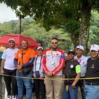 Defensa Civil y Cruz Roja alertan a salir del río Masipedro por lluvias