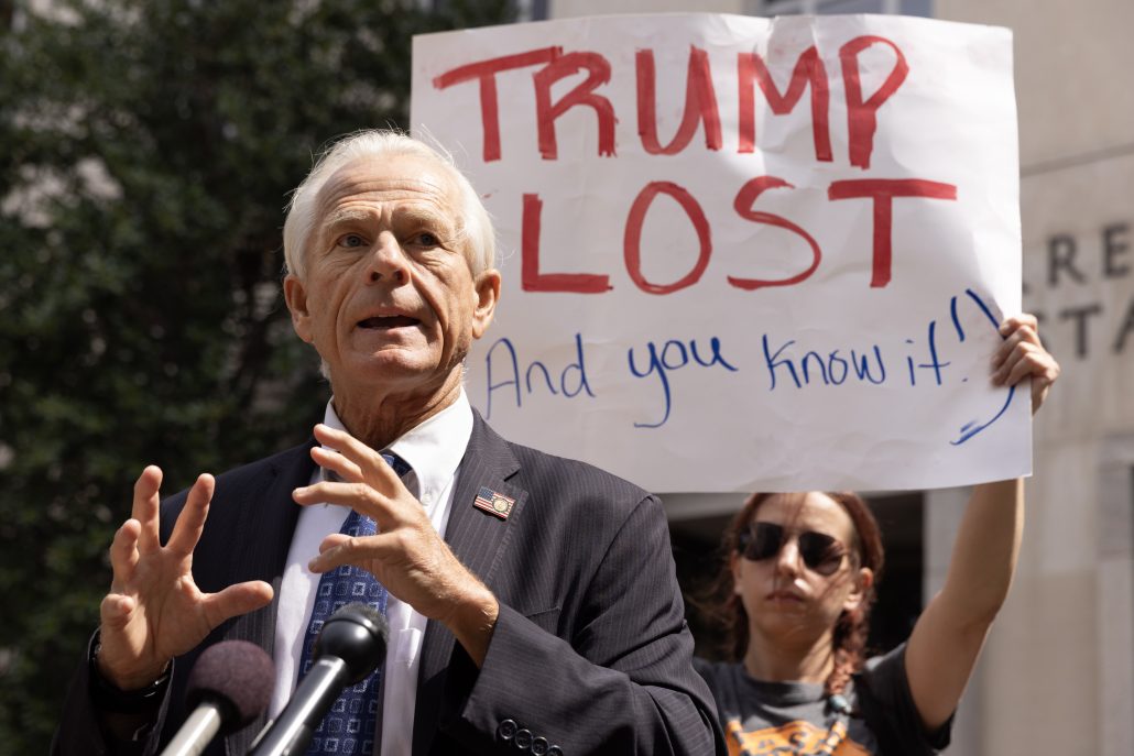 Exasesor de Donald Trump Peter Navarro deberá ingresar en prisión la semana próxima