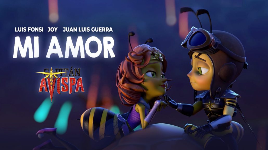 Luis Fonsi y Joy Huerta unen sus voces en "Mi Amor", tema principal de "Capitán Avispa"