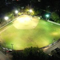 Edesur iluminó con luces LED estadio de softball en San Cristóbal
