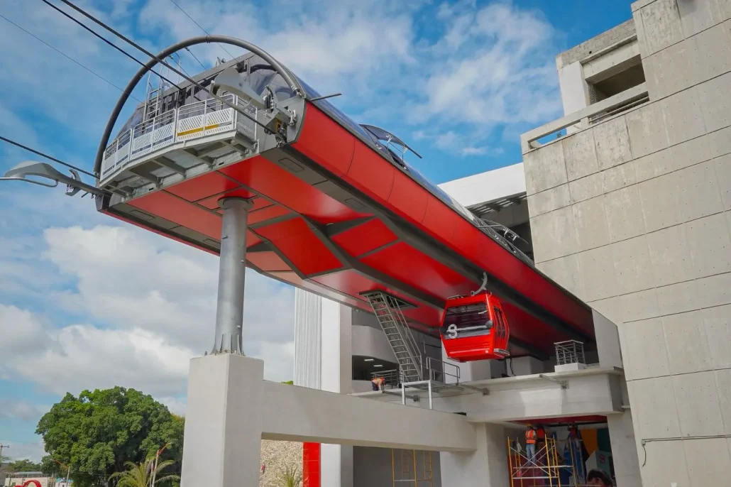 Presidente Abinader inaugura hoy la Línea 1 del Teleférico de Santiago