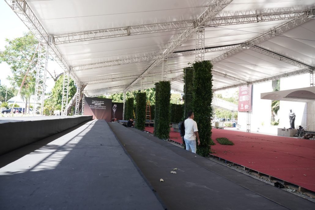Montaje Premios Soberano 2024 se encuentra en un 78%