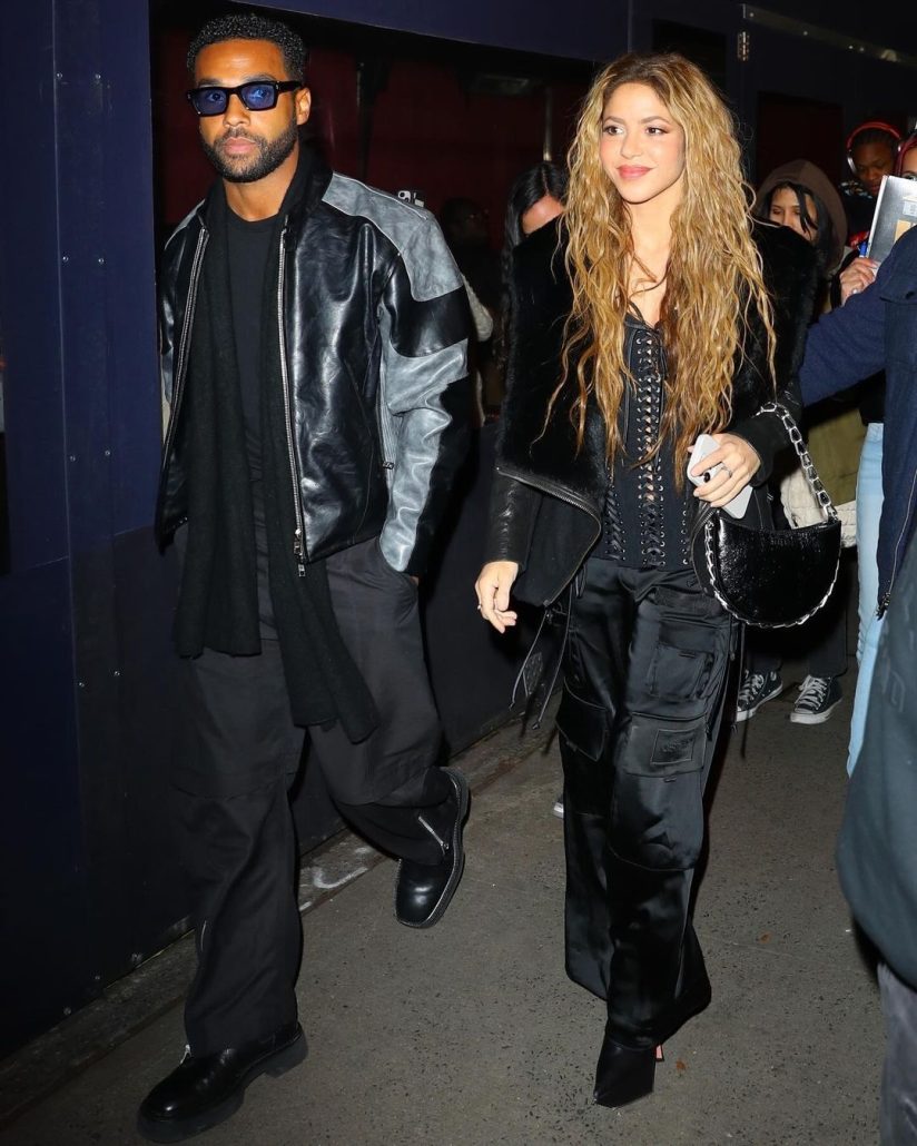 ¿Romance a la vista? Shakira vista nueva vez el actor de “Emely in París”, Lucien Laviscount