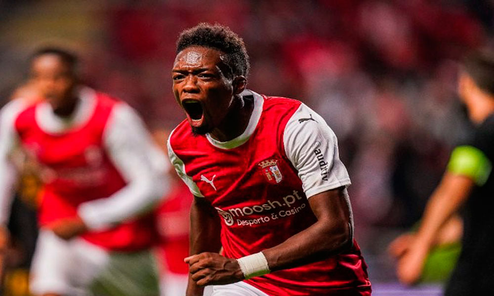 El Athletic ficha a Djaló (Braga) por cinco temporadas