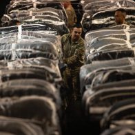EEUU vuelve a lanzar alimentos sobre el norte de la Franja de Gaza