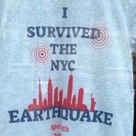 Nueva York ya tiene camisetas con el lema "Sobreviví al terremoto"