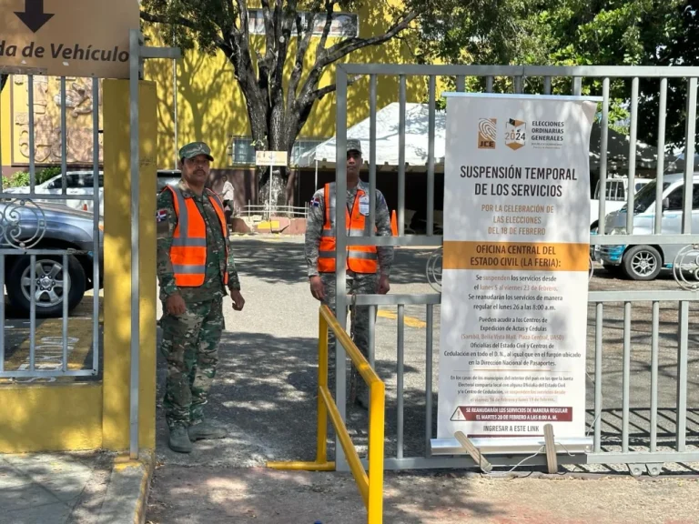 JCE aclara no tiene consenso con organizaciones políticas para darle control de la Policía Militar Electoral