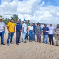 Fundación AIB junto a la comunidad realizó jornada de limpieza en playa Macao