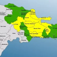 COE aumenta a 09 provincias en alerta amarilla y mantiene 10 en verde