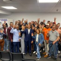 Milton Morrison juramenta al presidente en funciones del PRD en Madrid