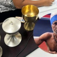 Policía apresa a "El Águila" por robar tres copas de una iglesia
