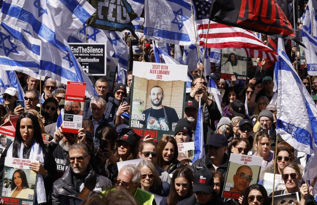 En Nueva York, judíos estadounidenses reclaman liberación de rehenes en manos de Hamás