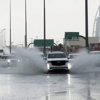 Fuertes lluvias azotan este martes Emiratos Árabes Unidos