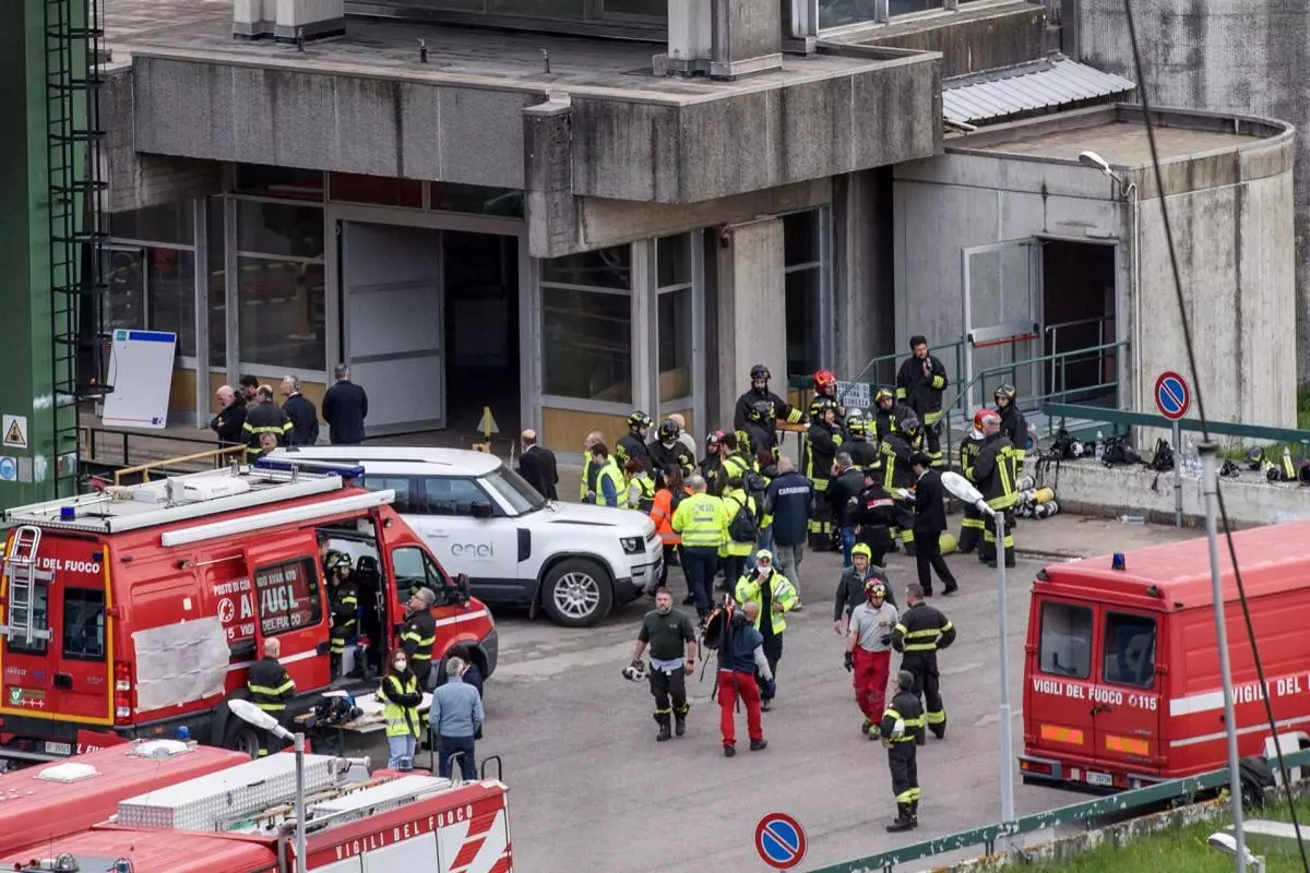 Buscan "sin muchas esperanzas" a los desaparecidos en central hidroeléctrica en Italia