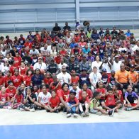 Policía imparte clínica simultánea con cinco disciplinas deportivas en el Nuevo Domingo Savio