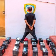 DICRIM de la Policía desmantela banda robaba baterías a vehículos pesados
