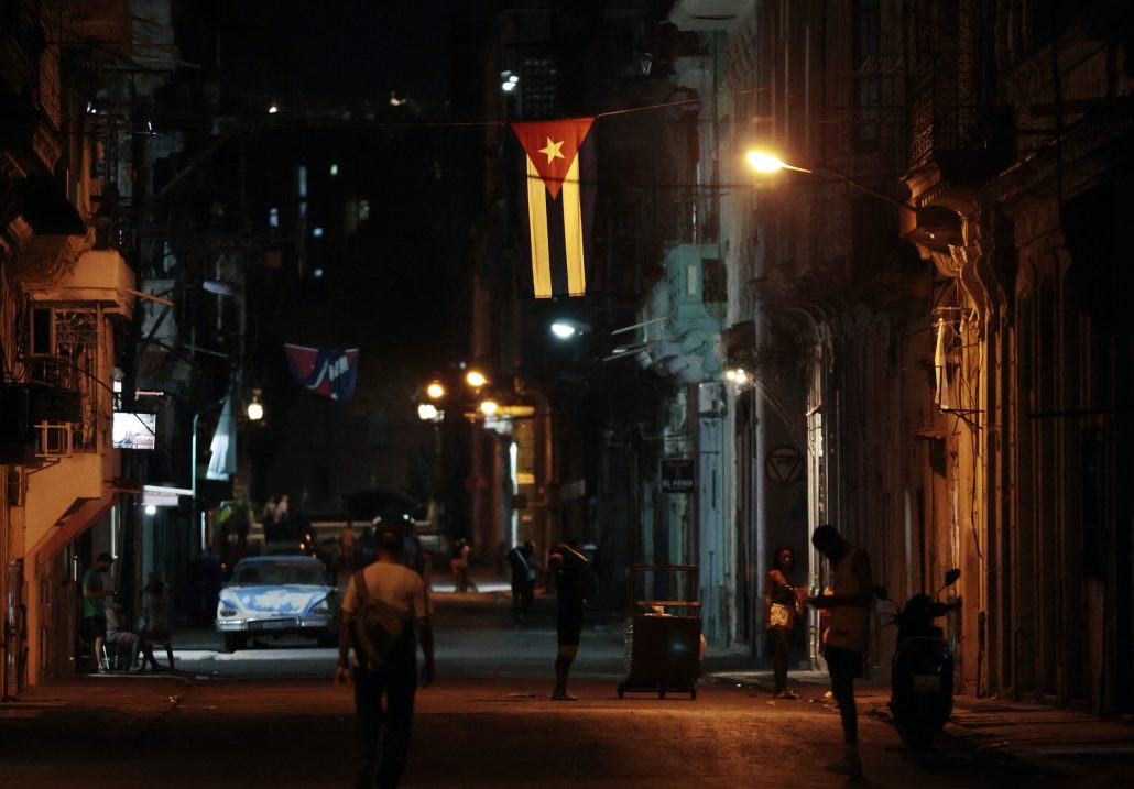 apagón en Cuba