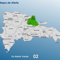 El COE mantiene 02 provincias en alerta verde ante descargue de las presas Hatillo y Rincón