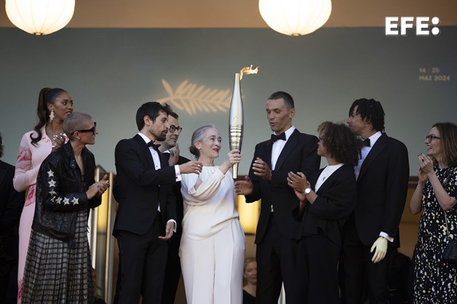 Alfombra roja olímpica en Cannes