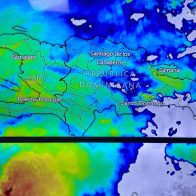 Onamet modifica alertas meteorológicas por incidencia de vaguada