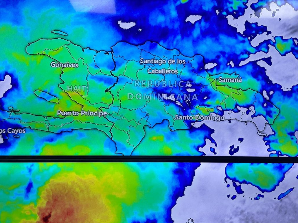 Onamet modifica alertas meteorológicas por incidencia de vaguada