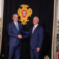 Presidente de Portugal define a Abinader como un gran líder de Centroamérica y el Caribe